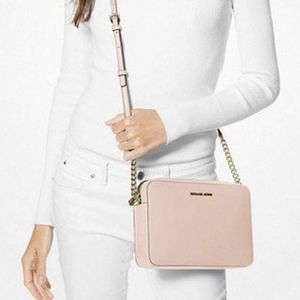 MICHAEL MICHAEL KORSGinny Leather Crossbody Bag